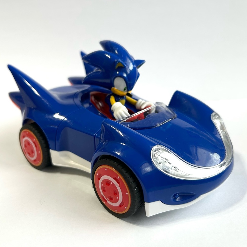 4/$20 Sega Sonic the Hedgehog Pull-Back Car Racer NKOK Inc. 2024